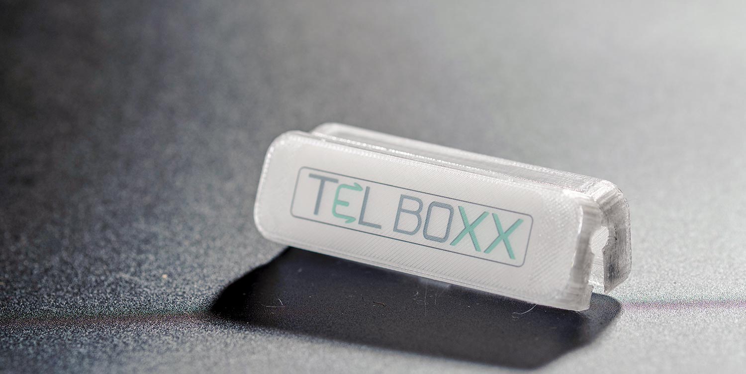 TEL BOXX Product Sample Sitting on Table