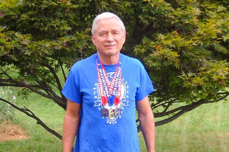 Froula with 2016 Medals