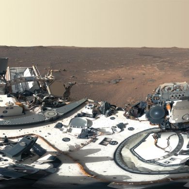 Panorama of Mars from Perseverance Rover