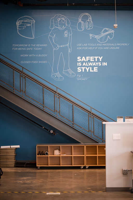 Smokey mural reminds everyone to maintain safety culture 