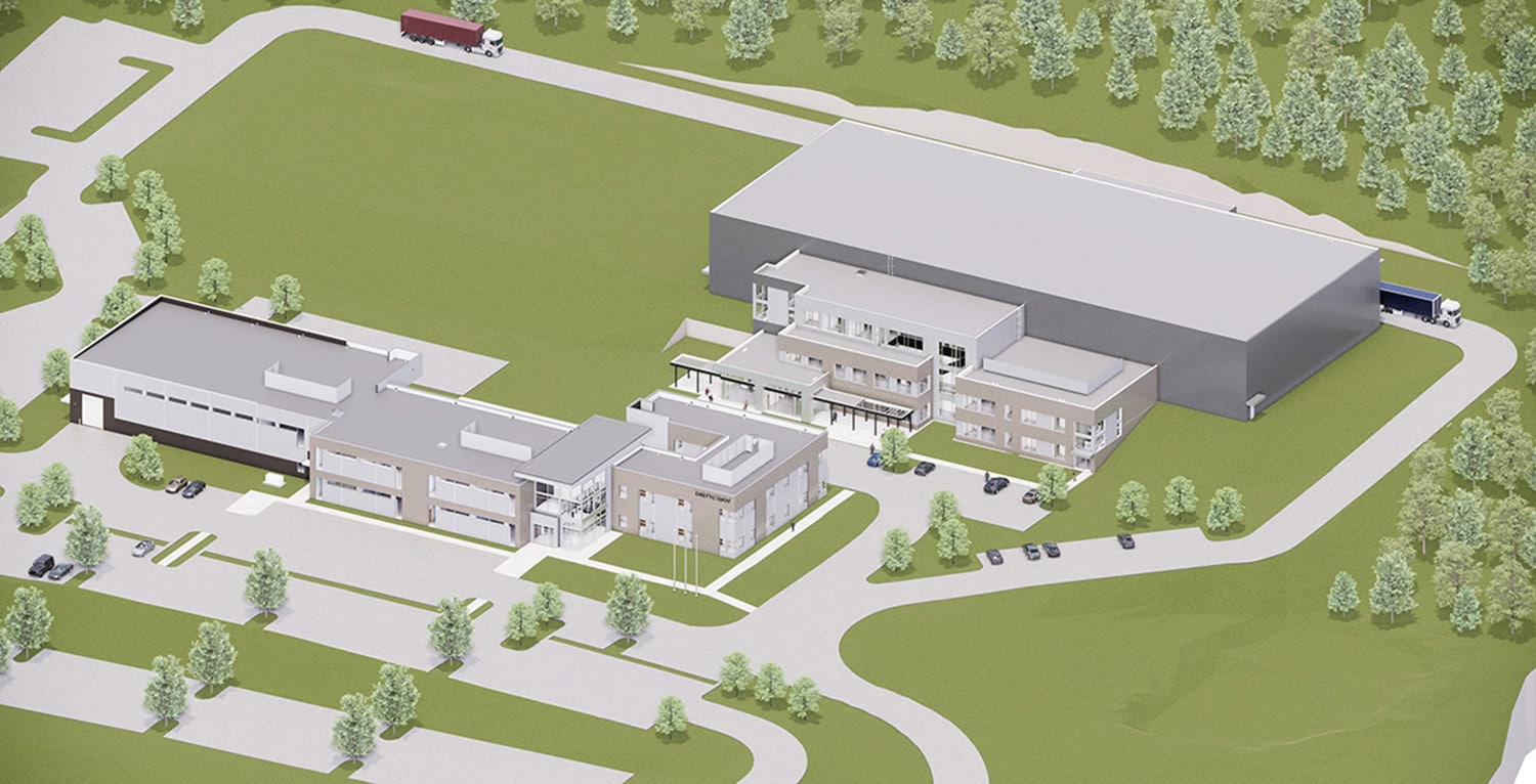 Rendering of new NSPC Facility