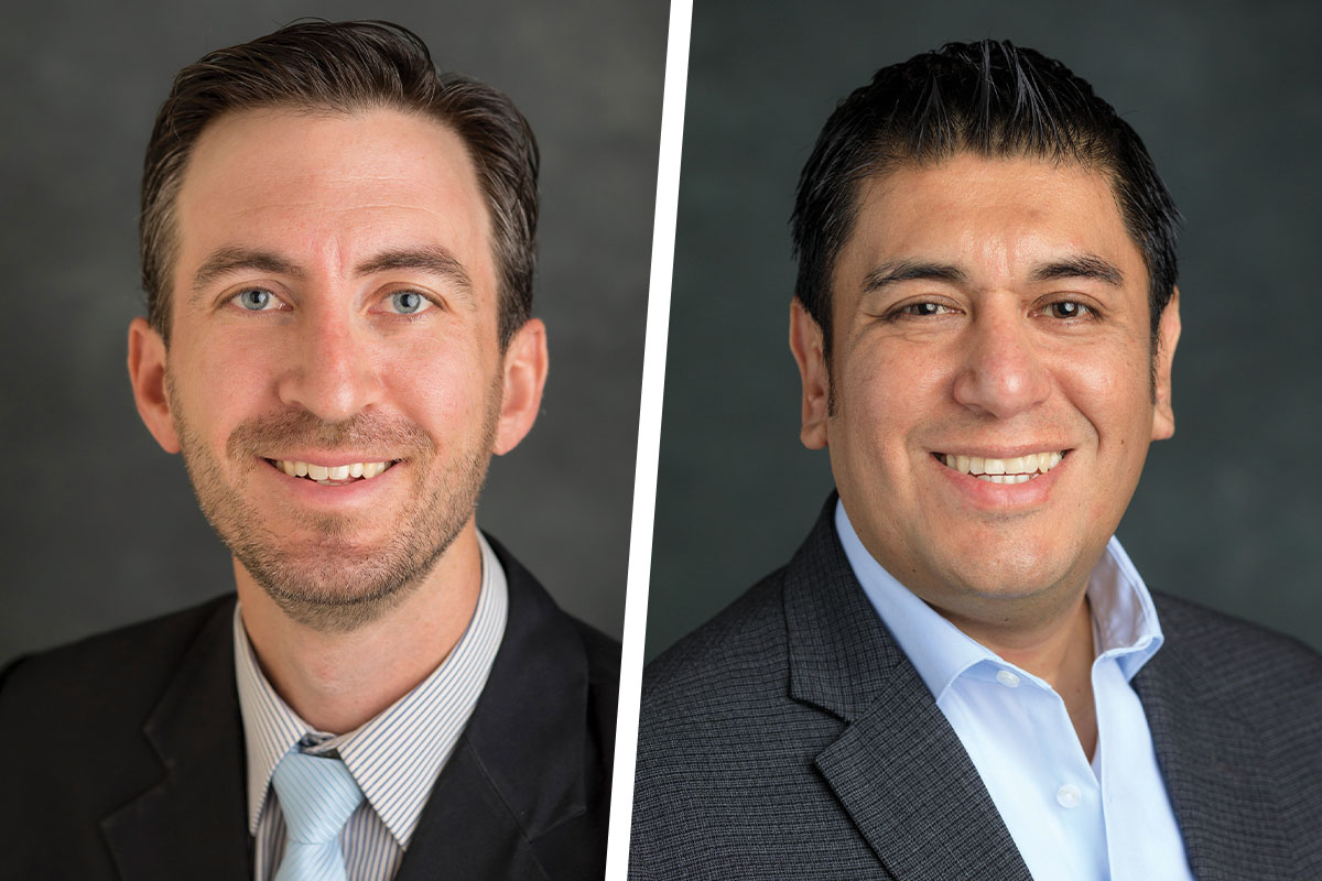 Chris Cherry and Hector Pulgar