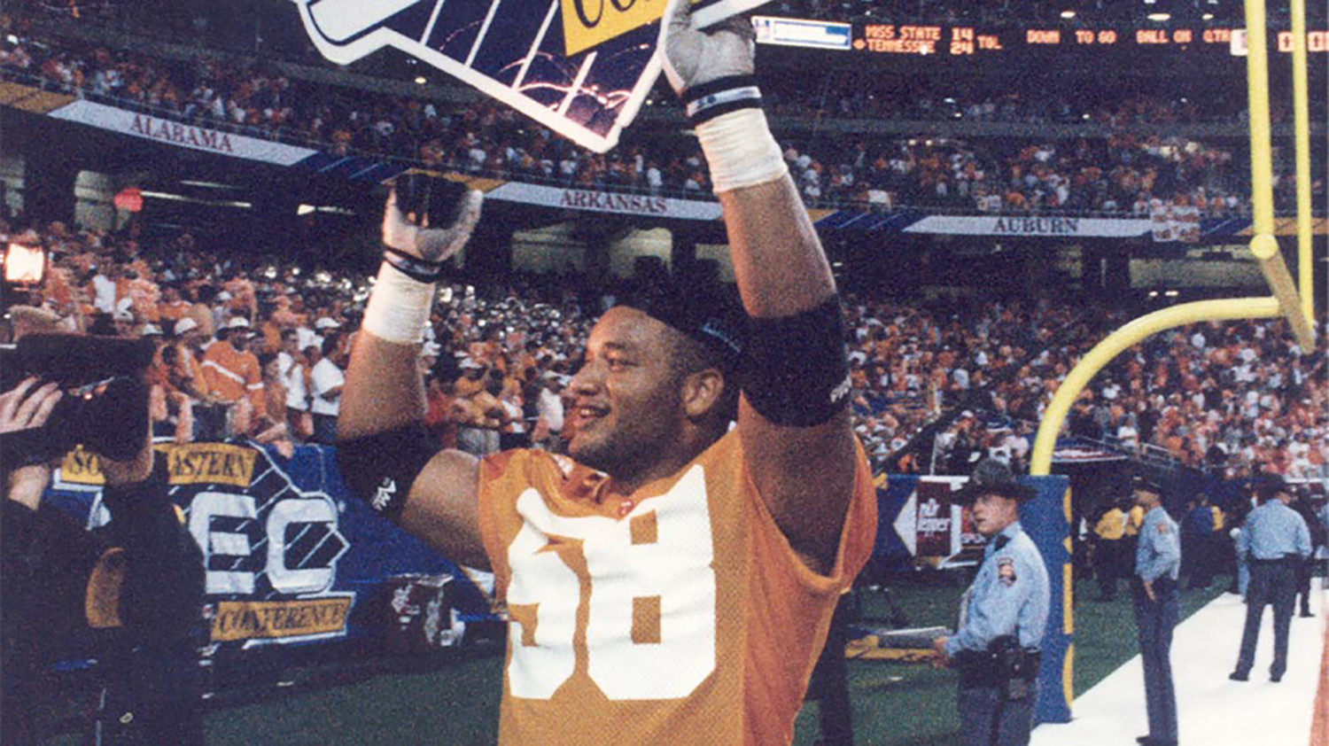 Darwin Walker at the SEC Championship Game