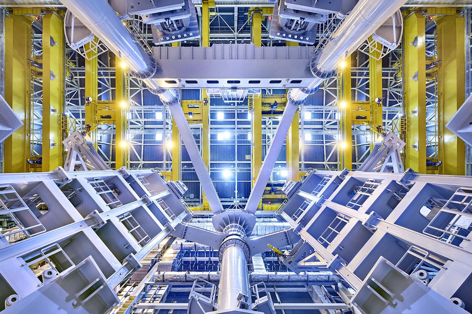 Vacuum Tubes inside the ITER Facility