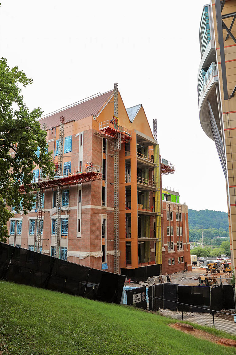 South Side of New Engineering Complex