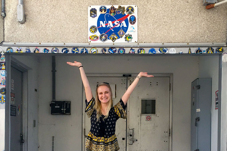 Camille Bergin at NASA