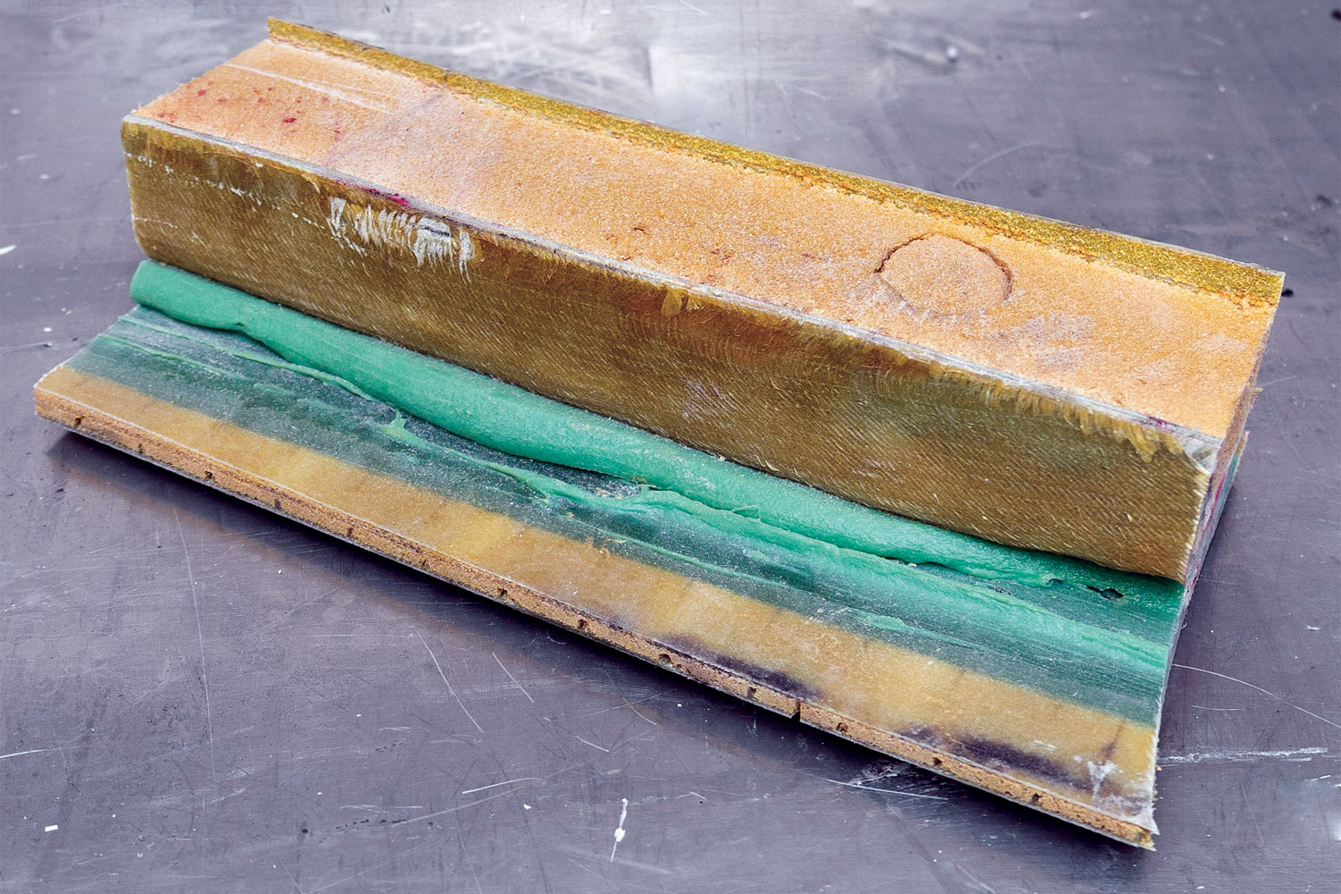 Cross section of wind turbine blade
