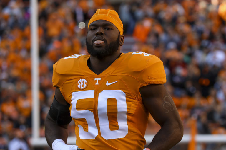 Corey Vereen prior to Missouri game