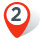 Number 2 Icon
