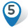Number 5 Icon