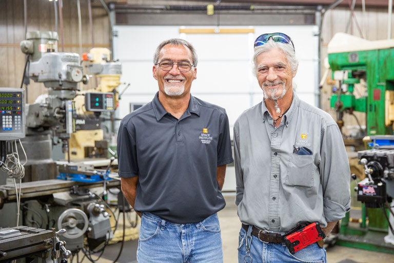 Jack LeGeune and Dennis Harbin