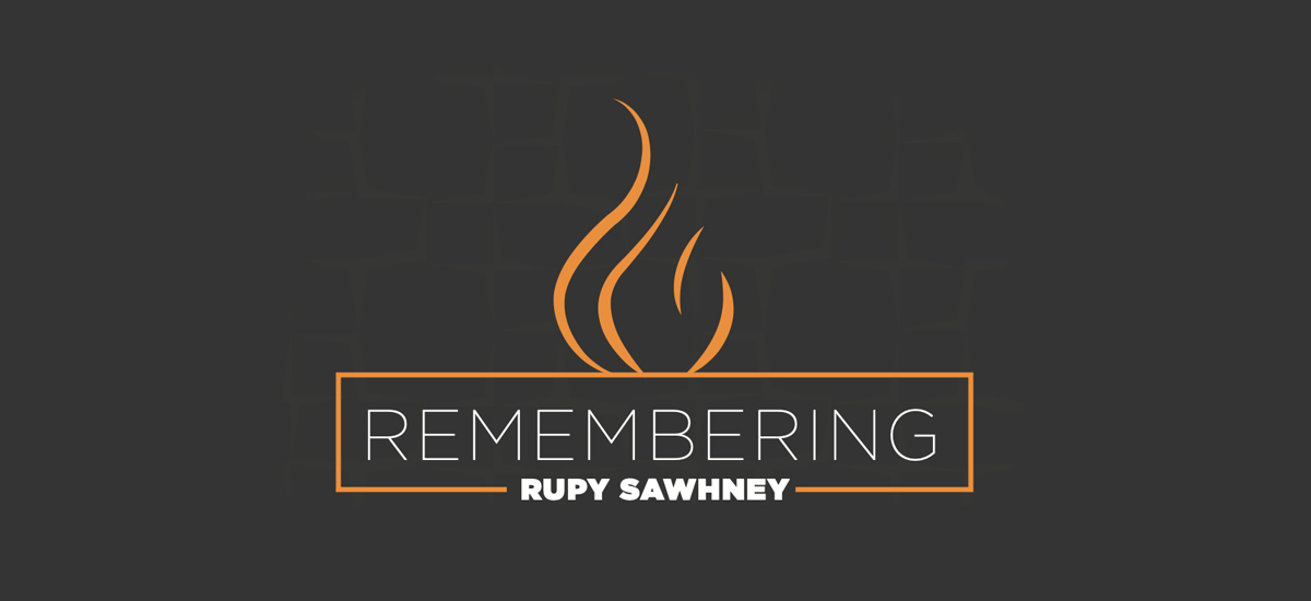 Remembering Rupy Sawhney graphic
