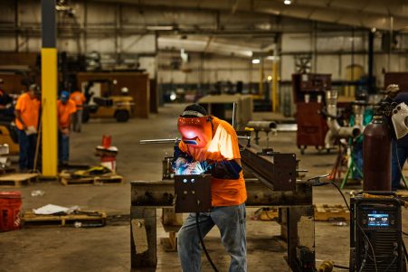A worker working at Weems Engineering LLC.