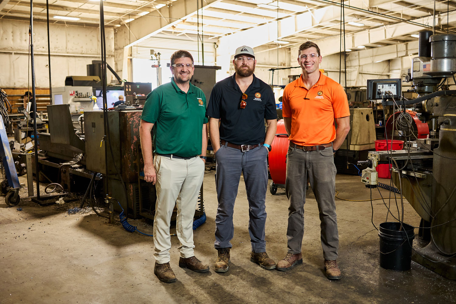 Matt Weems, Jordan Allen, and Michael Borkowski