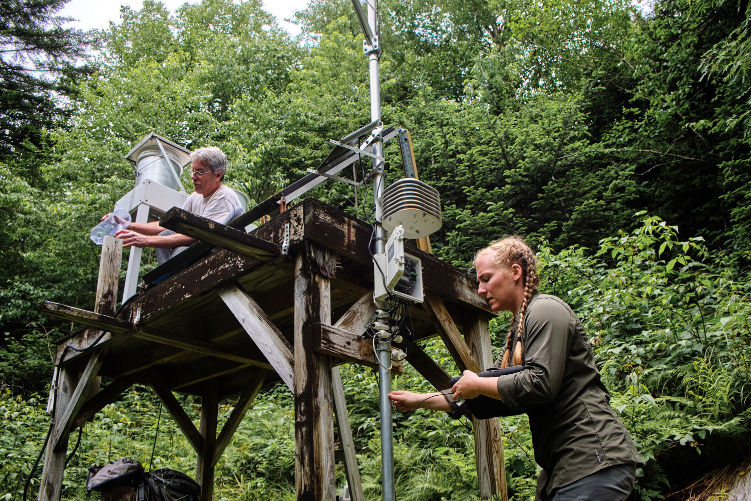 CEE Mobile lab in the Smoky Mountains