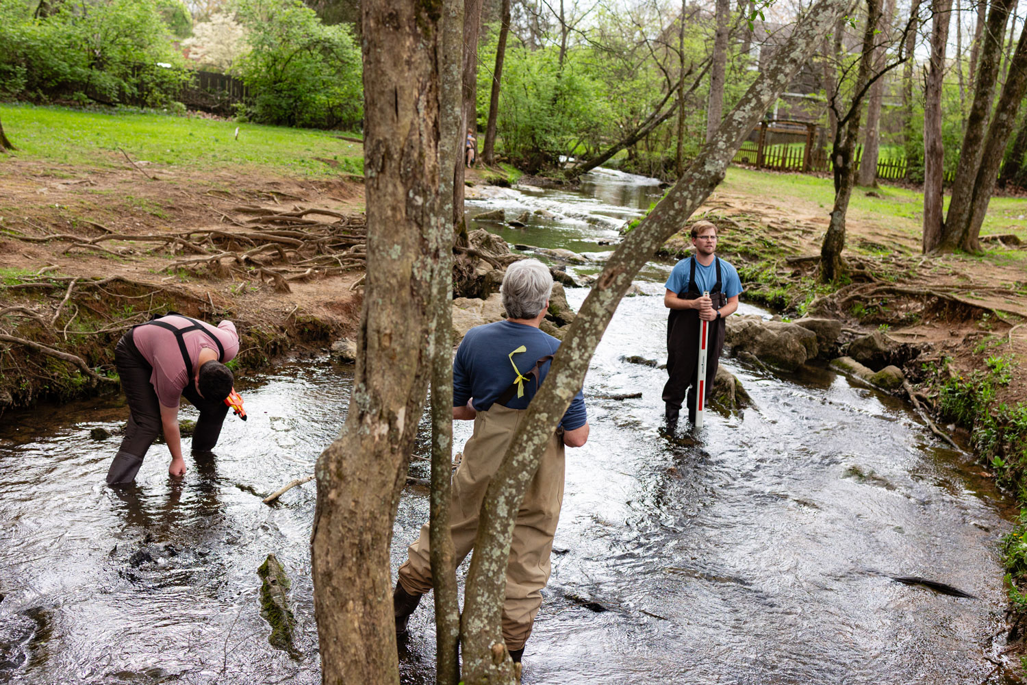 Schwartz’s class in Turkey Creek Watershed