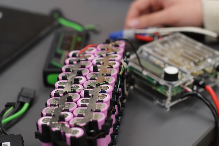 components of an e-bike battery